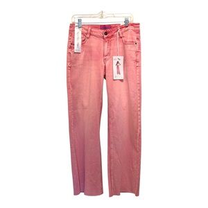 TELEPATIA Low Rise Pinky Wide Leg Jeans. NWT